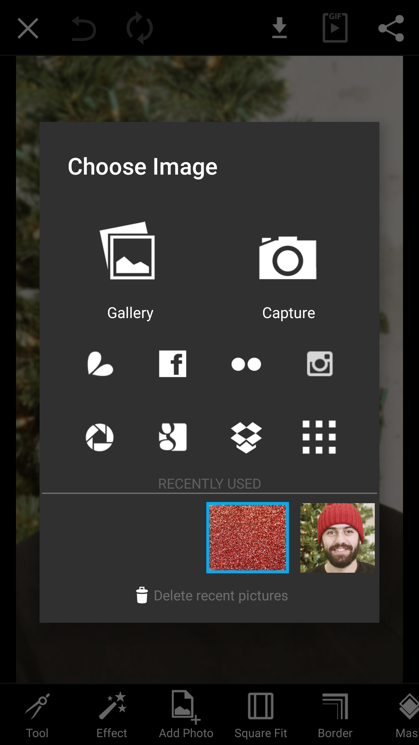 Choose a photo to edit