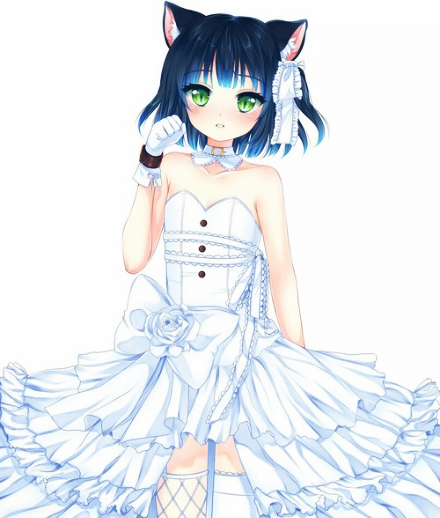 girl Anime costume cat