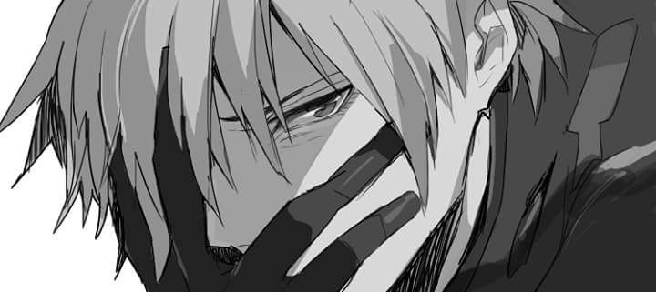 anime boy sad emotions cute - Image by ......