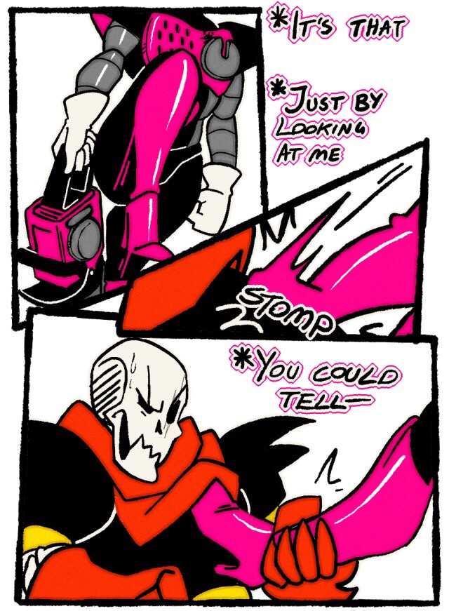 mettaton and papyrus