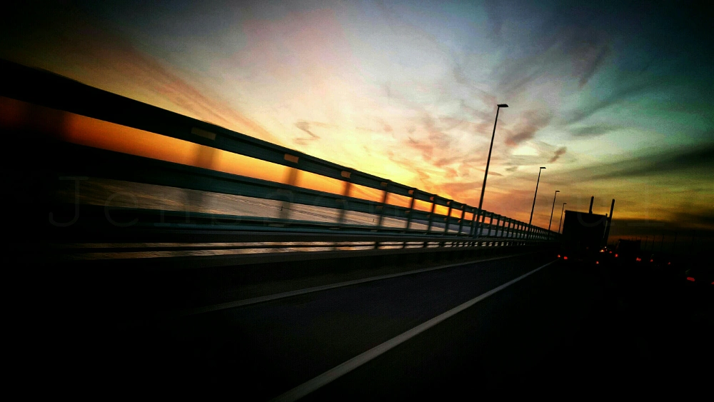 Severn Bridge sunrise 