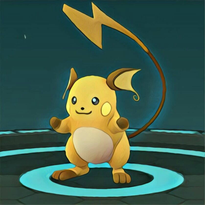 Raichu Freetoedit Pokemongo Pokemon Pikachu Rai